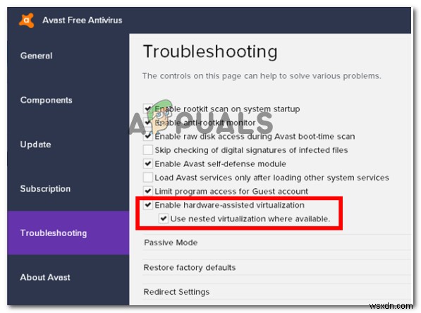 फिक्स:x86 एमुलेशन को वर्तमान में हार्डवेयर एक्सेलेरेशन की आवश्यकता है 