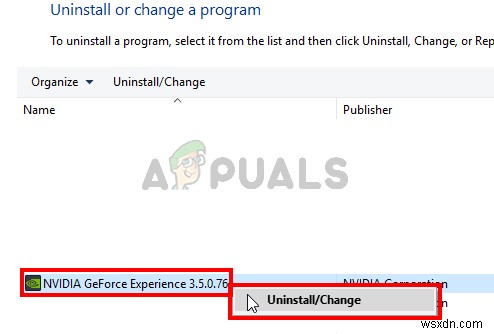 फिक्स:GeForce अनुभव शेयर खोलने में असमर्थ 