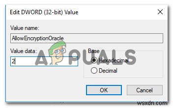 फिक्स:एक प्रमाणीकरण त्रुटि हुई है अनुरोधित फ़ंक्शन समर्थित नहीं है 