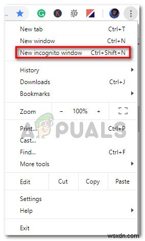 फिक्स:इस वेबपेज को एक एक्सटेंशन (ERR_BLOCKED_BY_CLIENT) द्वारा ब्लॉक किया गया था 