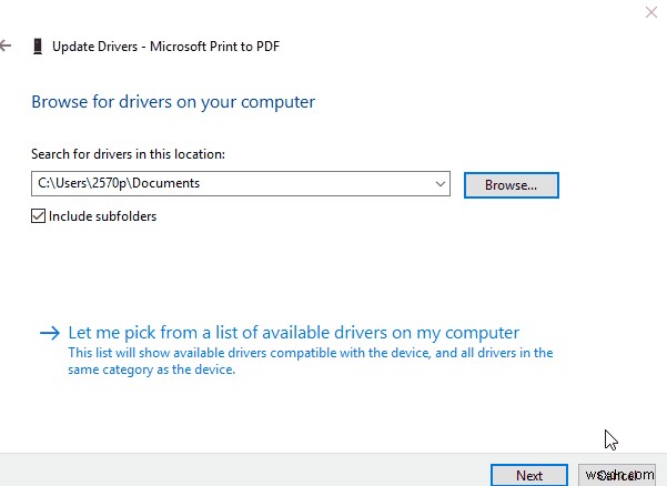 फिक्स:विंडोज़ को आपके डिवाइस के लिए ड्राइवर सॉफ़्टवेयर स्थापित करने में समस्या का सामना करना पड़ा 