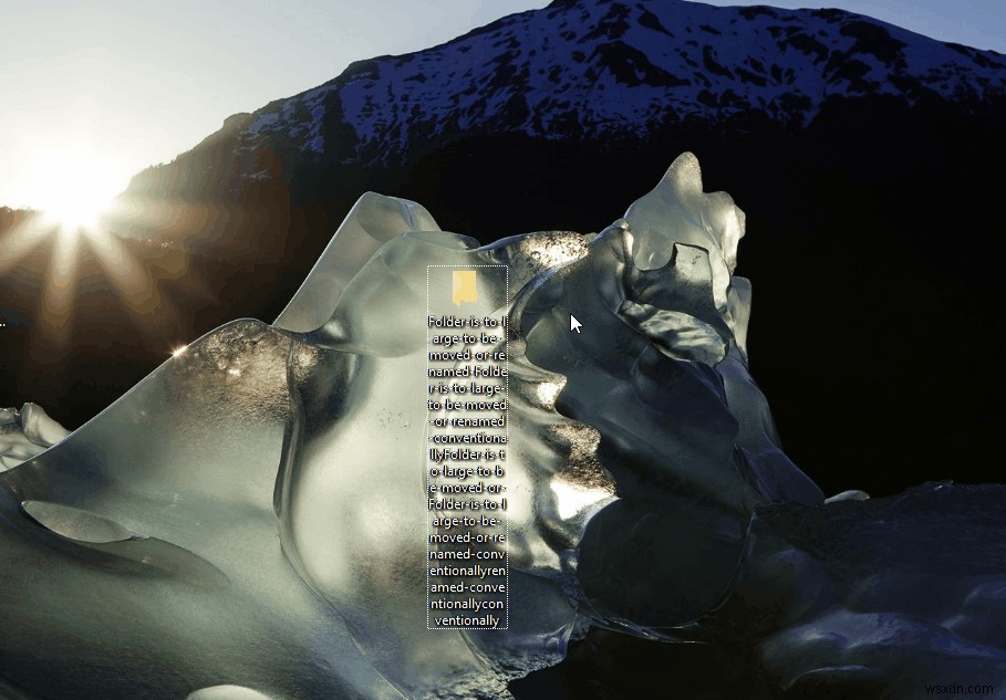 फिक्स:स्रोत फ़ाइल नाम फ़ाइल सिस्टम द्वारा समर्थित से बड़े हैं 