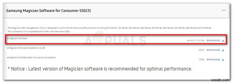 แก้ไข:Samsung Magician ไม่รู้จัก SSD 