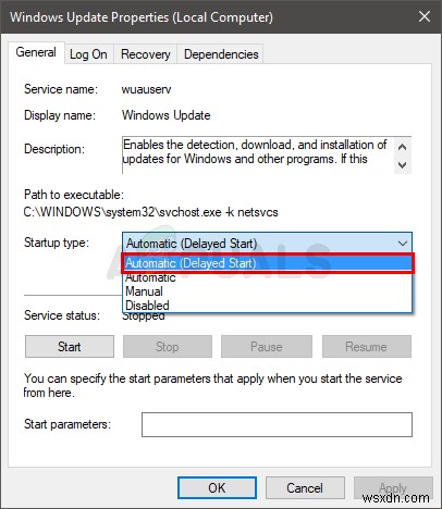 แก้ไข:ข้อผิดพลาด Windows Update 0x8024402f 