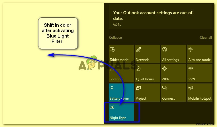 विंडोज 10 पर ब्लू लाइट फिल्टर कैसे इनेबल करें 