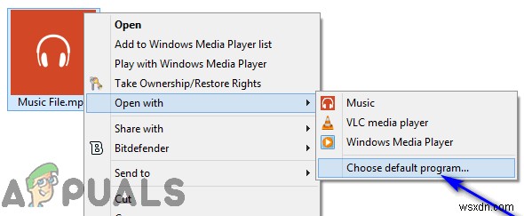 विंडोज मीडिया प्लेयर को डिफॉल्ट कैसे करें 