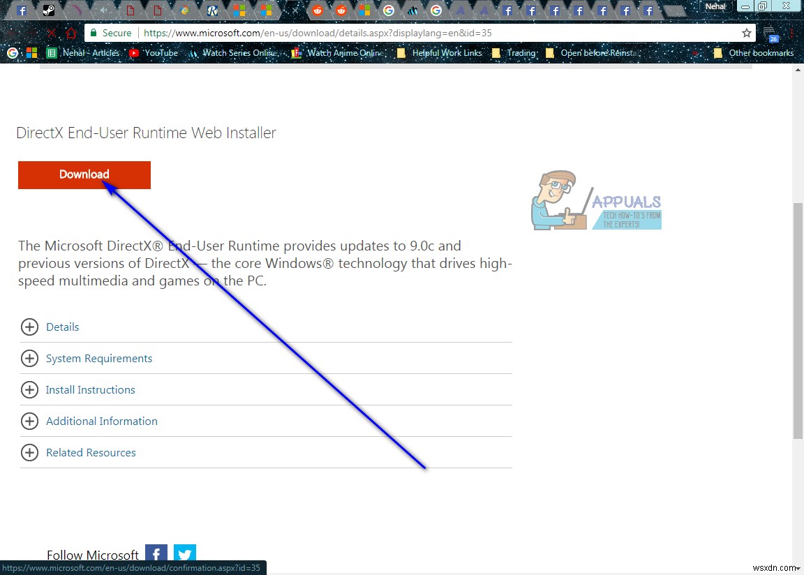 วิธีติดตั้ง DirectX ใหม่บนคอมพิวเตอร์ Windows 