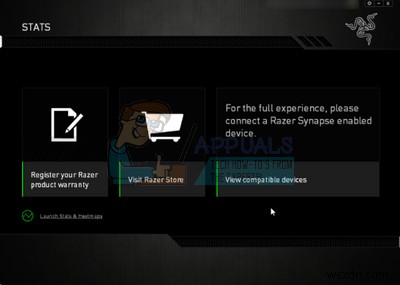 फिक्स:रेज़र सिनैप्स नहीं खुल रहा है 