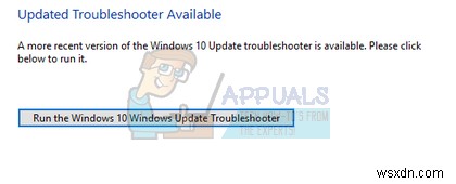 फिक्स:विंडोज 10 अपडेट 1709 स्थापित करने में विफल रहता है 