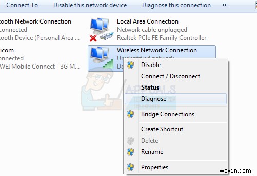ठीक करें:वाईफ़ाई के लिए DHCP सक्षम नहीं है