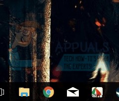 วิธีแก้ไขแถบงานที่แสดงแบบเต็มหน้าจอ 