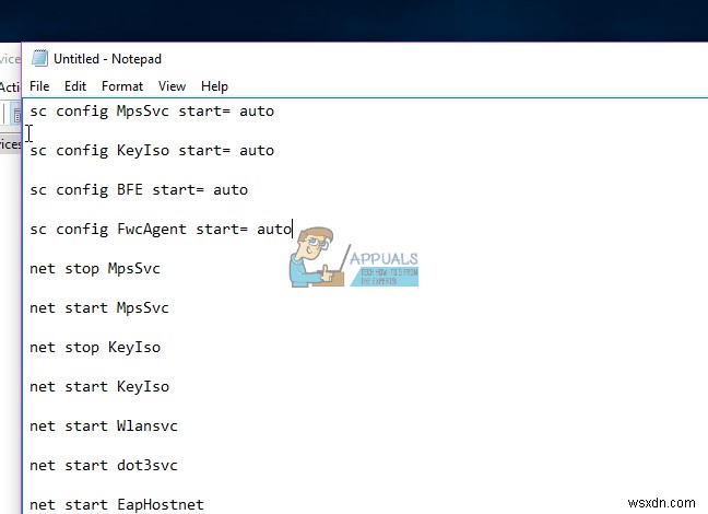 แก้ไข:ข้อผิดพลาดไฟร์วอลล์ Windows 0x8007042c
