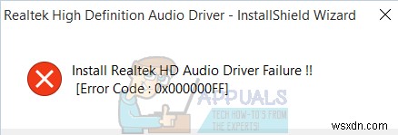 Realtek HD ऑडियो ड्राइवर विफलता को कैसे ठीक करें 