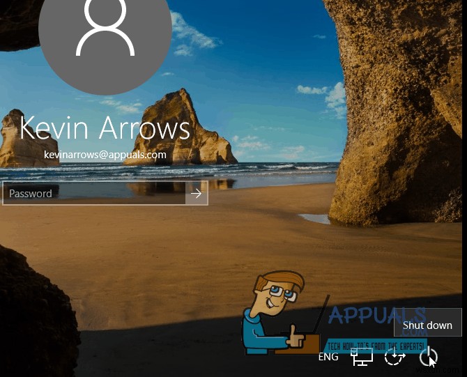 फिक्स:विंडोज 10 में लॉग इन करते समय हैंडल अमान्य त्रुटि संदेश है 