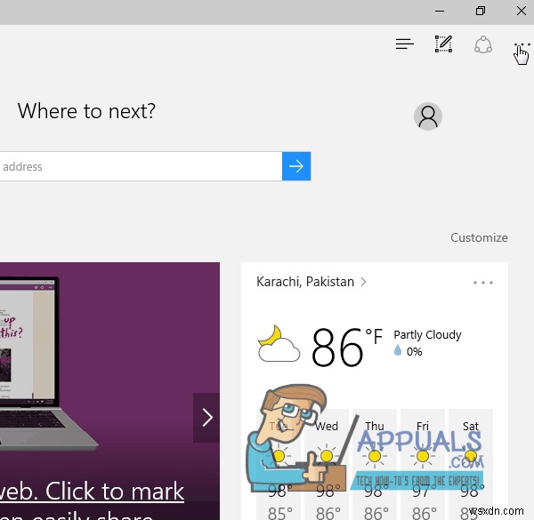फिक्स:माइक्रोसॉफ्ट एज दो विंडोज़ खोलता है 