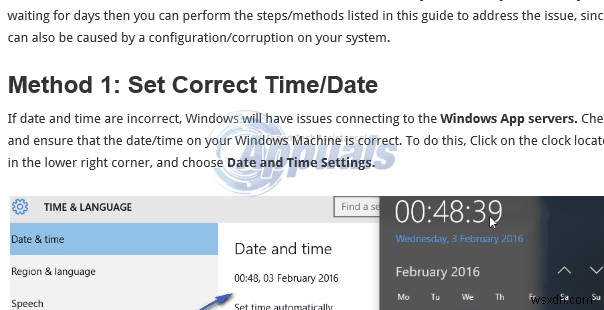हल किया गया:विंडोज 8.1/10 स्टोर त्रुटि 0x8000ffff 