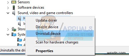 फिक्स:सिस्टम थ्रेड अपवाद हैंडल नहीं किया गया 