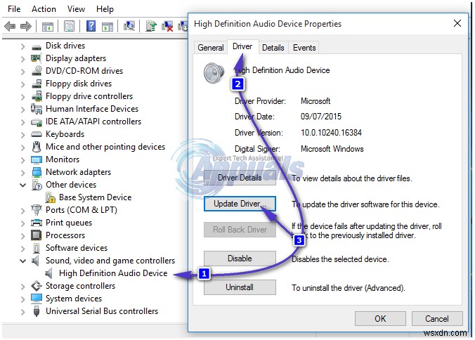 फिक्स:विंडोज 10 बज़िंग साउंड 