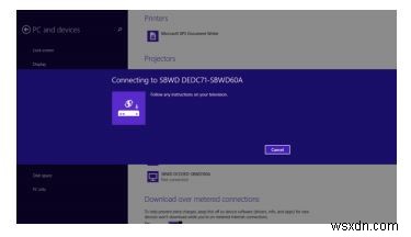 วิธีตั้งค่าการสะท้อนหน้าจอสำหรับพีซี 