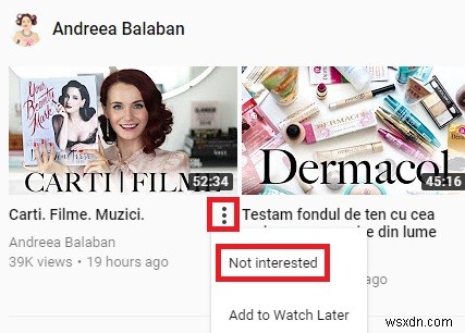 วิธีการ:บล็อกช่อง YouTube 