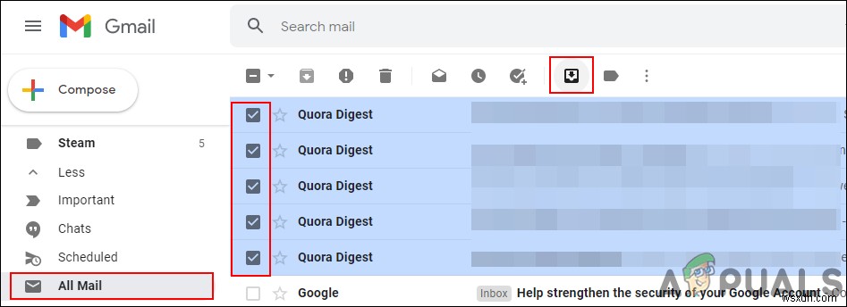 จะค้นหาอีเมลที่เก็บถาวรใน Gmail ได้อย่างไร 