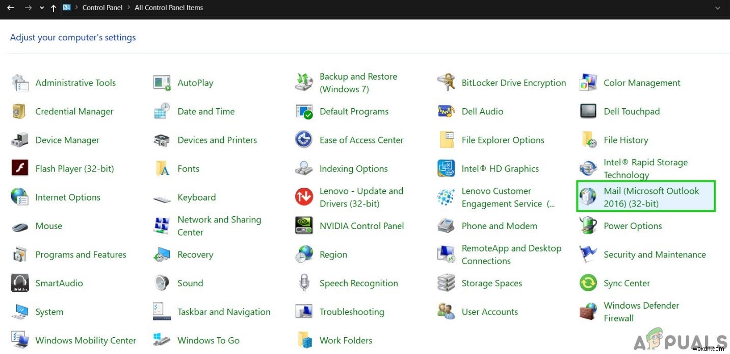 ไม่สามารถแสดงรายการที่อยู่ใน Outlook (แก้ไข) 