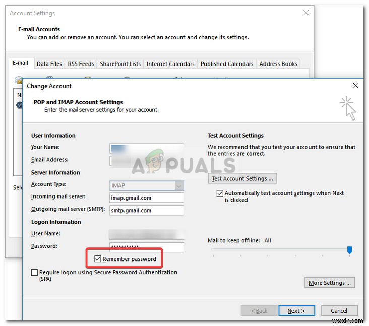 แก้ไข:Outlook คอยถามรหัสผ่านใน Windows 10 