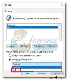 แก้ไข:Outlook ติดอยู่ในการโหลดโปรไฟล์  2010, 2013 และ 2016  
