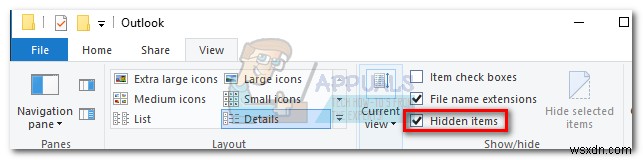 แก้ไข:Outlook ค้างอยู่ในการประมวลผล