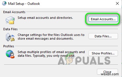 วิธีแก้ไข “(0x8004010F):ไม่สามารถเข้าถึงไฟล์ข้อมูล Outlook” บน Windows 