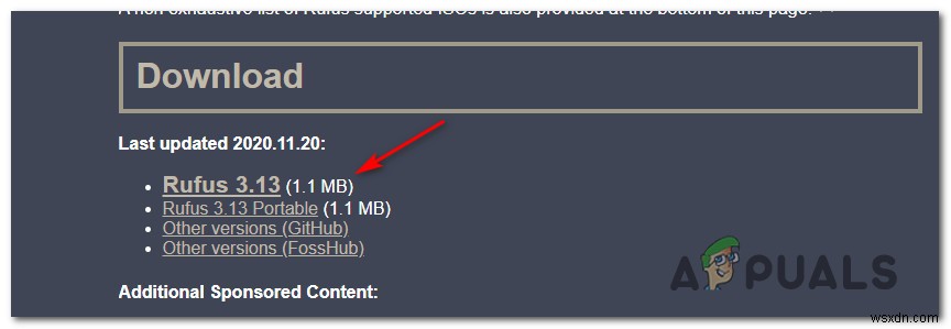 Rufus में  ड्राइव को विभाजित करते समय त्रुटि  को कैसे ठीक करें 
