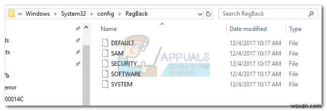 फिक्स:विंडोज 7, 8 और 10 पर त्रुटि 0xc000014C 