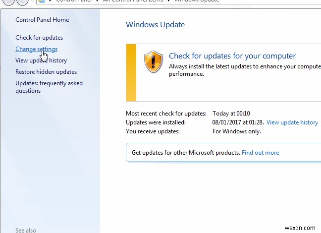 แก้ไข:Windows 7 ค้างอยู่ในการตรวจสอบการอัปเดต 