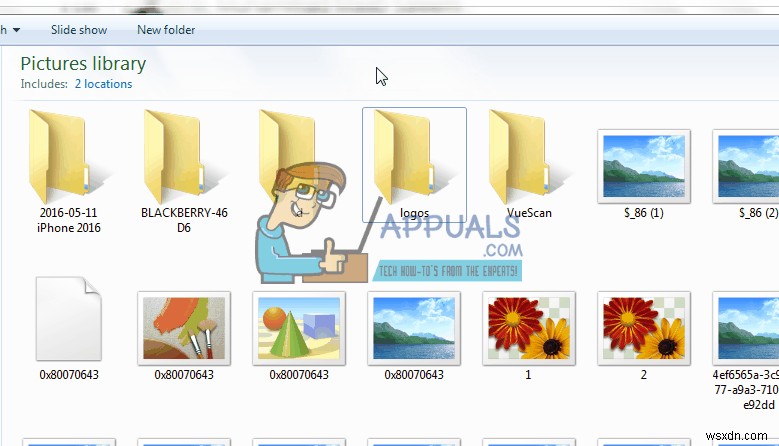 แก้ไข:รูปภาพไม่แสดงเป็นภาพขนาดย่อ (PREVIEW) บน Windows 7 