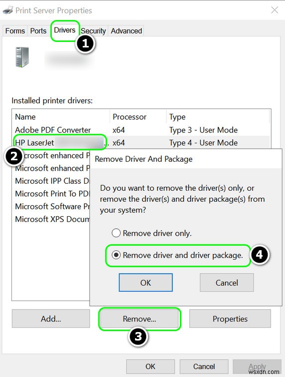 จะแก้ไข  เครื่องพิมพ์ที่ใช้ร่วมกันที่ไม่สามารถเข้าถึงได้  หลังจากอัปเดต KB5005565 ได้อย่างไร 