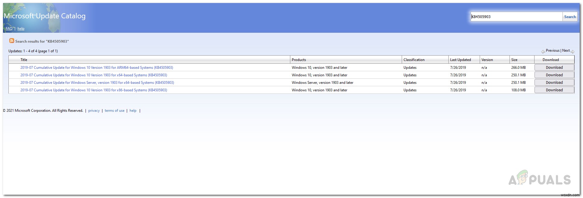 วิธีแก้ไขข้อผิดพลาดเครื่องมือสร้างสื่อของ Windows 0x80042405 – 0xA001B 