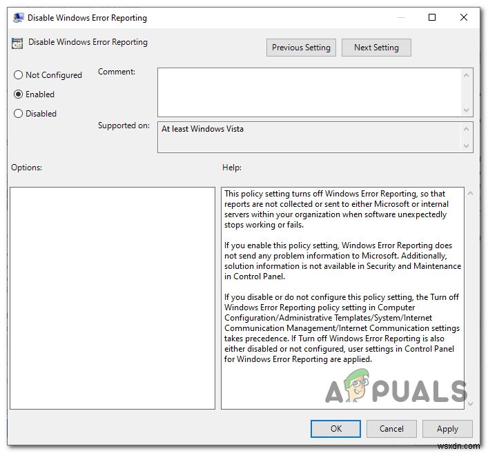 विंडोज 10 में एरर रिपोर्टिंग को डिसेबल कैसे करें 