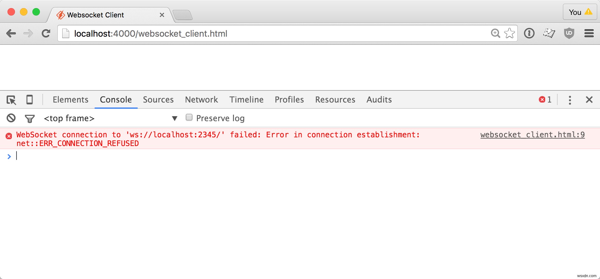 การสร้างเซิร์ฟเวอร์ websockets อย่างง่ายตั้งแต่เริ่มต้นใน Ruby 