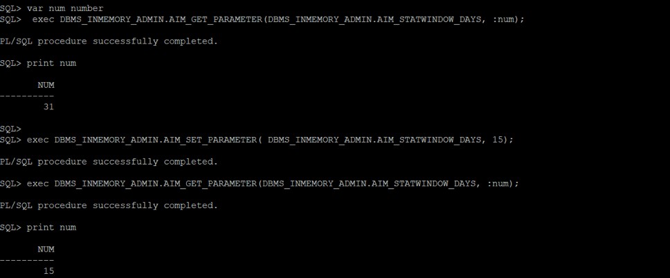 Oracle Database v18c ในหน่วยความจำอัตโนมัติ 