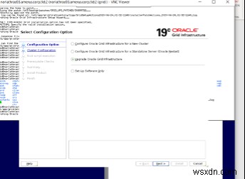 อัปเกรด Oracle Grid จาก 12c เป็น 19c 