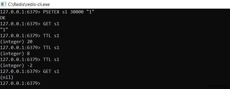 วิธีตั้งค่าสตริงที่คีย์ใน redis – Redis SET | SETNX | SETEX | PSETEX 