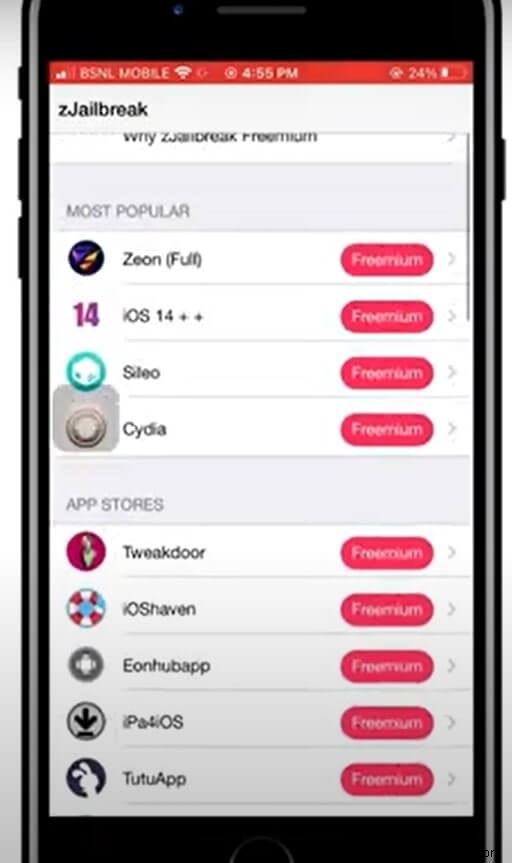 วิธีการเจลเบรค iOS 15