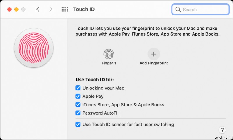 Touch ID ไม่ทำงานหลังจากอัปเกรดเป็น macOS Monterey