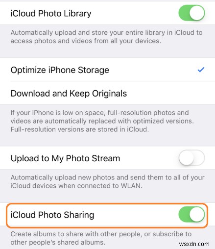 คำแนะนำง่ายๆ เกี่ยวกับวิธีการแชร์รูปภาพบน iCloud 