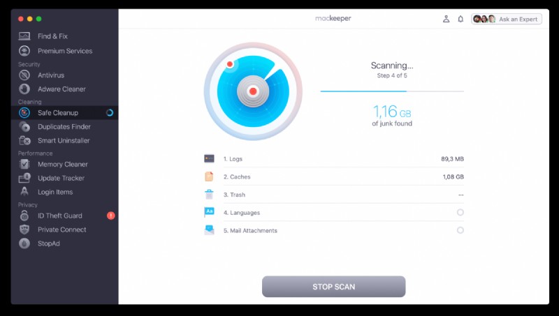 วิธีตรวจสอบพื้นที่เก็บข้อมูลบน Mac