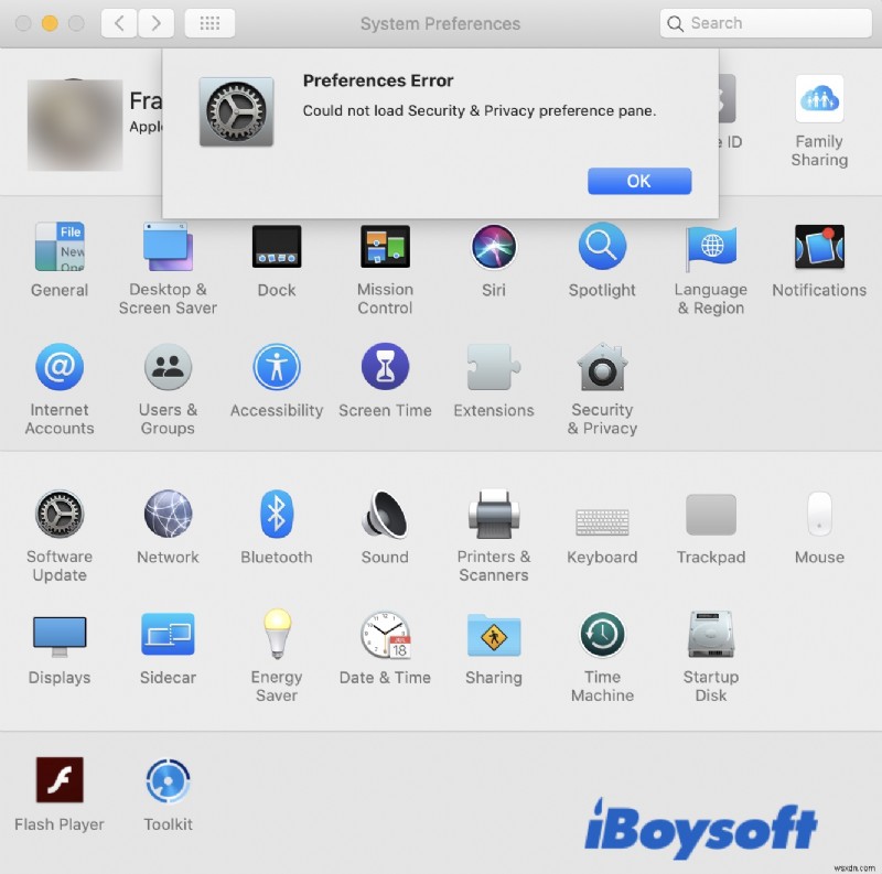 การตั้งค่าระบบไม่ตอบสนองบน Mac? แก้ไขข้อผิดพลาดการตั้งค่า
