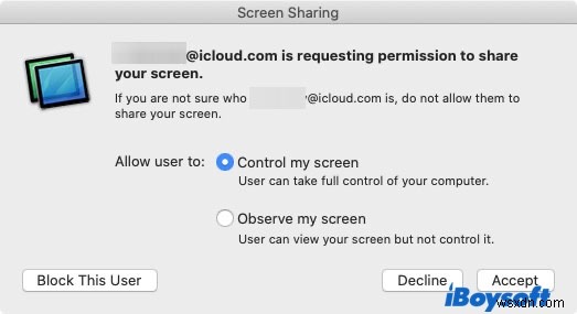 สาเหตุและวิธีแก้ไขการแชร์หน้าจอ Mac ไม่ทำงาน (ซูม/FaceTime)
