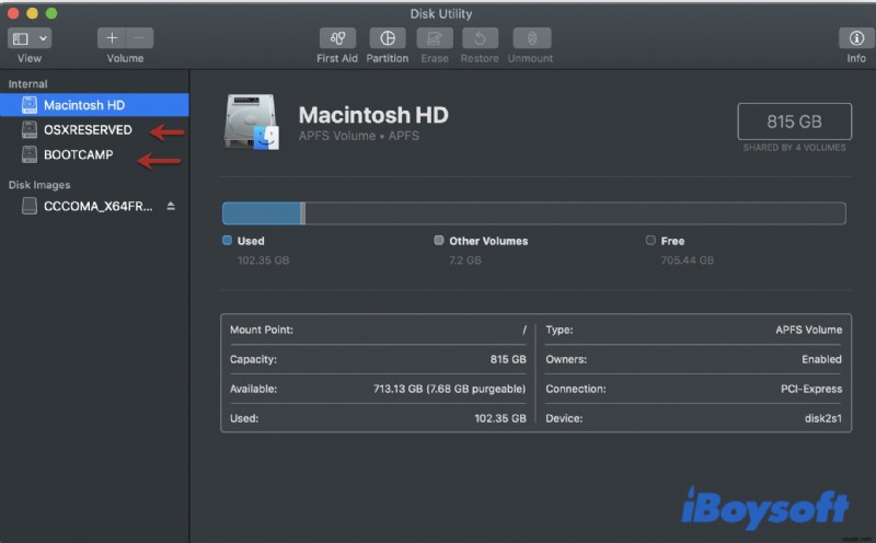 วิธีแก้ไข Boot Camp ที่ค้างอยู่บนดิสก์ที่แบ่งพาร์ติชั่น