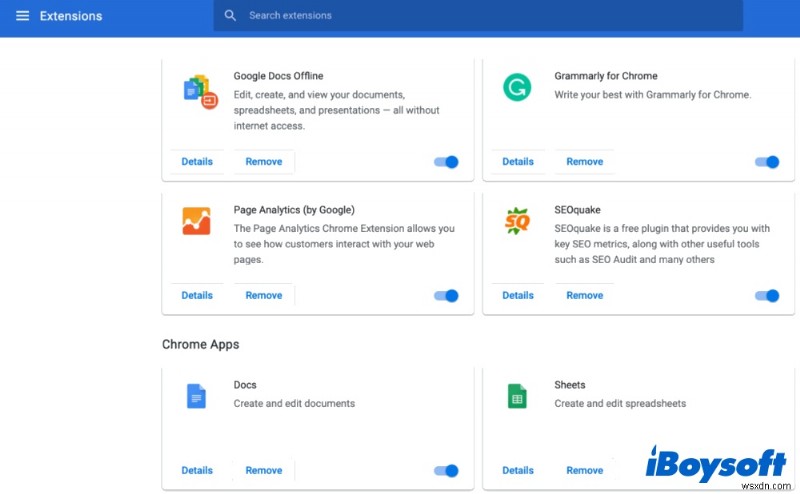 วิธีลบการค้นหา Marquis จาก Mac
