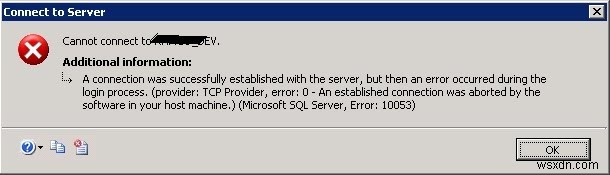 การสอนแก้ไขข้อผิดพลาด 10053 – การซ่อมแซมข้อผิดพลาด Winsock 10053
